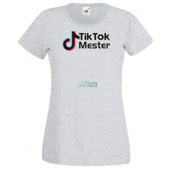 Tik-Tok Mester női rövid ujjú póló