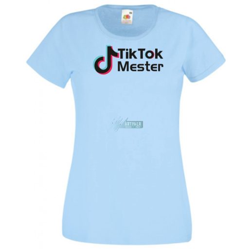Tik-Tok Mester női rövid ujjú póló