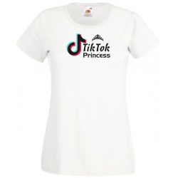 Tik-Tok Princess női rövid ujjú póló