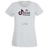 Tik-Tok Princess női rövid ujjú póló