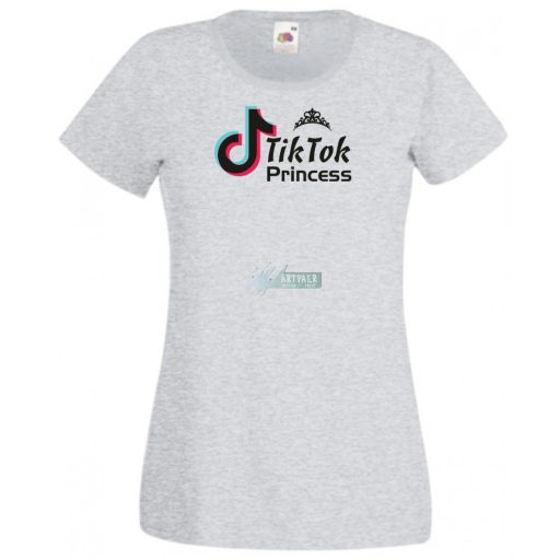 Tik-Tok Princess női rövid ujjú póló