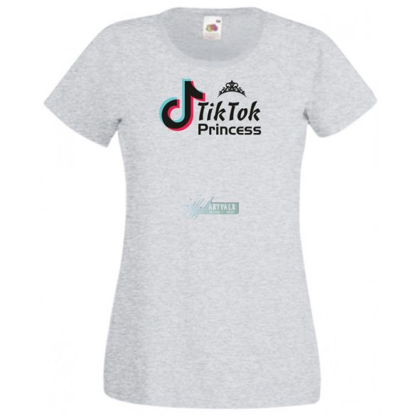 Tik-Tok Princess női rövid ujjú póló