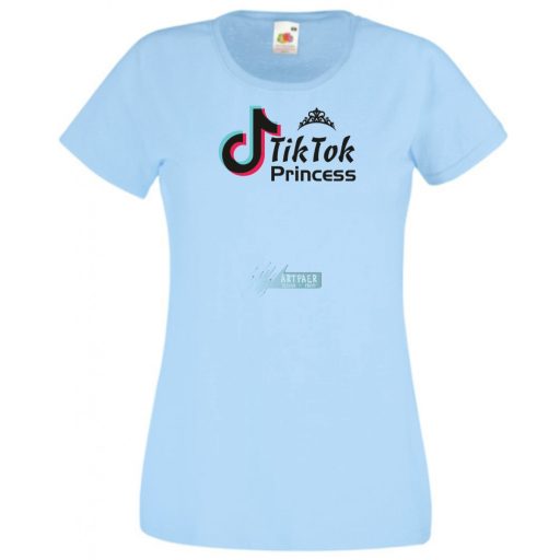 Tik-Tok Princess női rövid ujjú póló