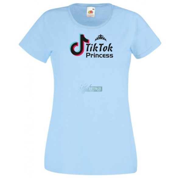 Tik-Tok Princess női rövid ujjú póló