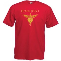 Bon Jovi férfi rövid ujjú póló