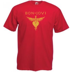 Bon Jovi férfi rövid ujjú póló