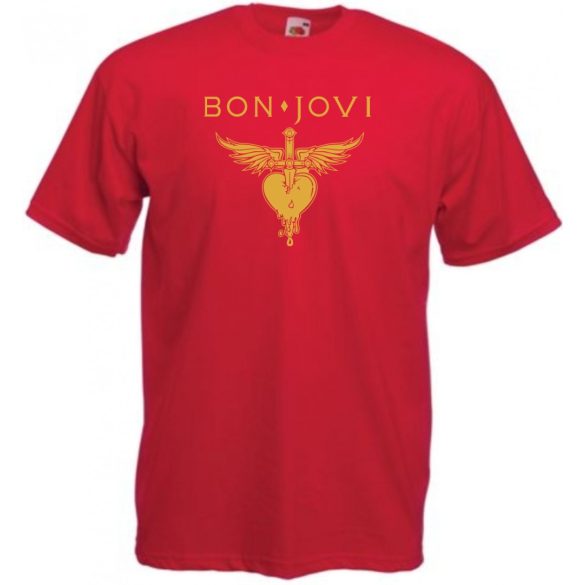 Bon Jovi férfi rövid ujjú póló