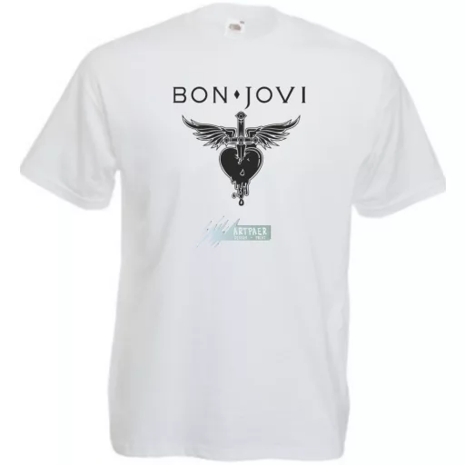 Bon Jovi férfi rövid ujjú póló
