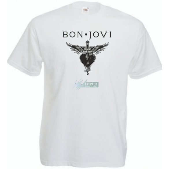 Bon Jovi férfi rövid ujjú póló