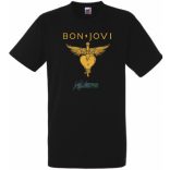 Bon Jovi férfi rövid ujjú póló