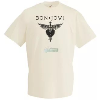 Bon Jovi férfi rövid ujjú póló