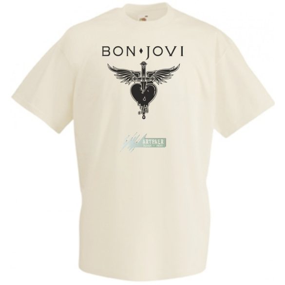 Bon Jovi férfi rövid ujjú póló