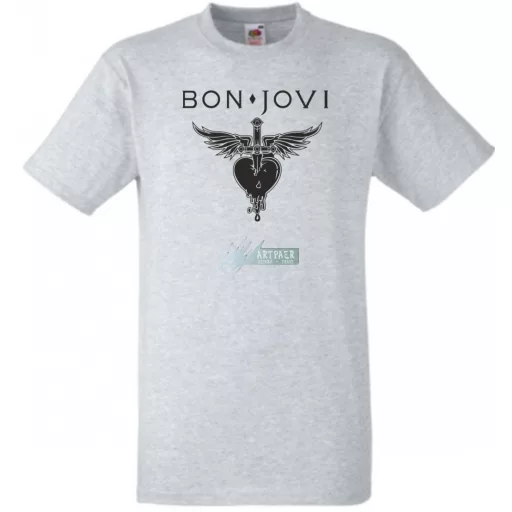 Bon Jovi férfi rövid ujjú póló