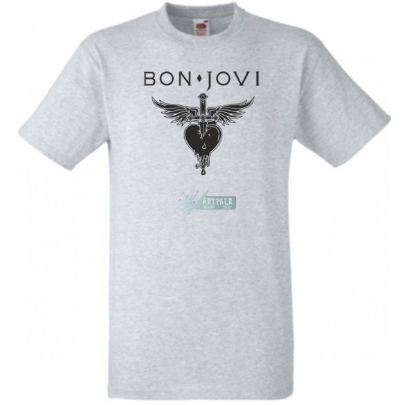 Bon Jovi férfi rövid ujjú póló
