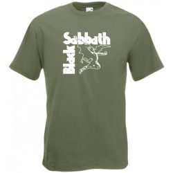 Retro Black Sabbath férfi rövid ujjú póló