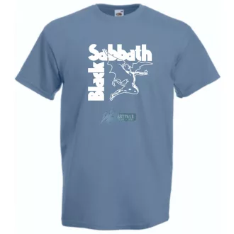 Retro Black Sabbath férfi rövid ujjú póló