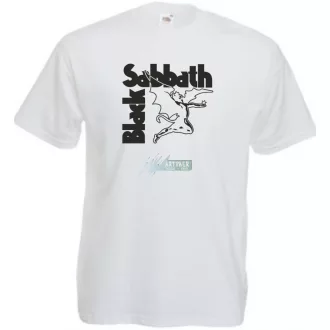 Retro Black Sabbath férfi rövid ujjú póló