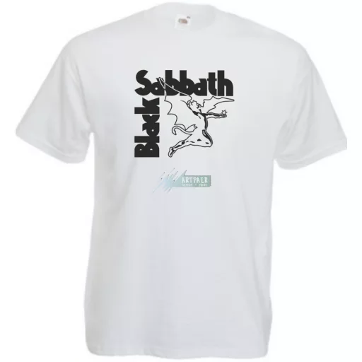 Retro Black Sabbath férfi rövid ujjú póló