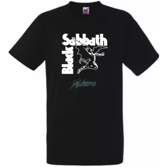 Retro Black Sabbath férfi rövid ujjú póló