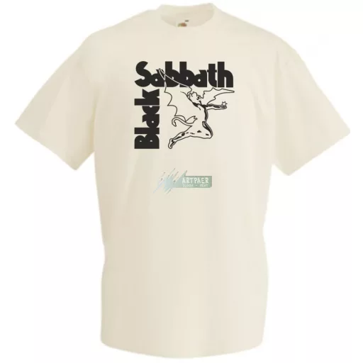 Retro Black Sabbath férfi rövid ujjú póló