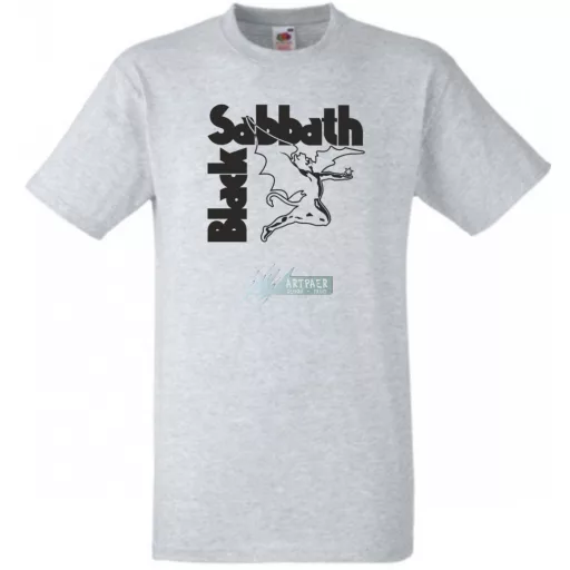 Retro Black Sabbath férfi rövid ujjú póló