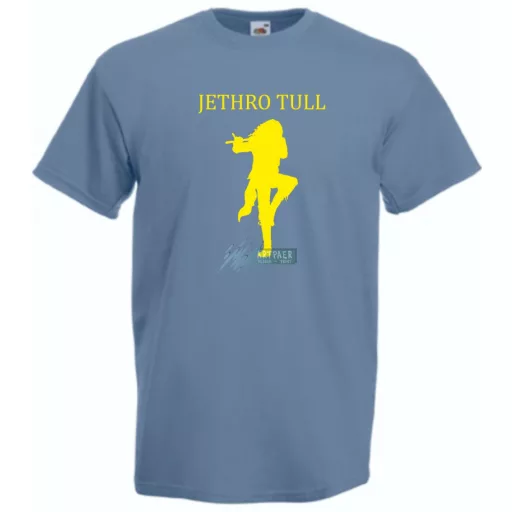 Retro Jethro Tull férfi rövid ujjú póló