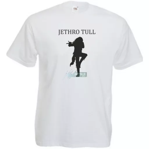 Retro Jethro Tull férfi rövid ujjú póló