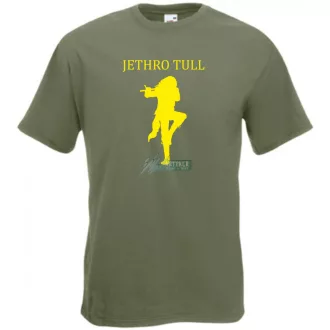Retro Jethro Tull férfi rövid ujjú póló