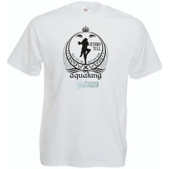 Retro Jethro Tull férfi rövid ujjú póló