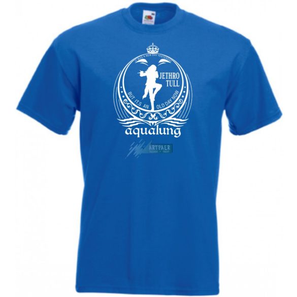 Retro Jethro Tull férfi rövid ujjú póló