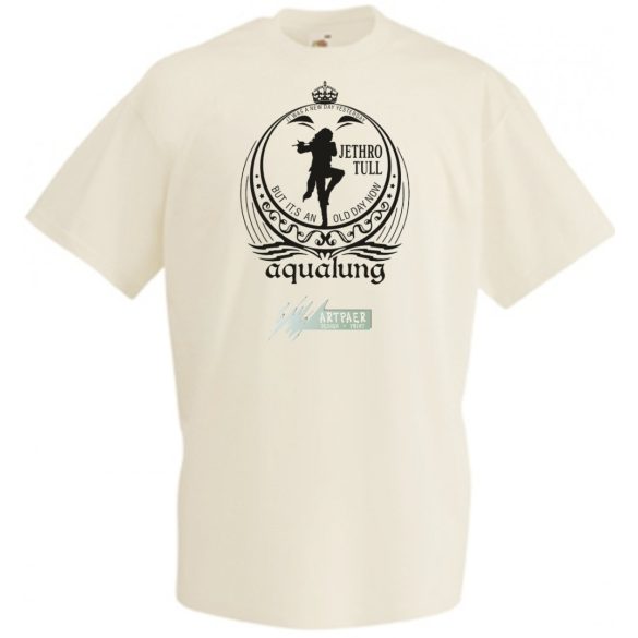 Retro Jethro Tull férfi rövid ujjú póló