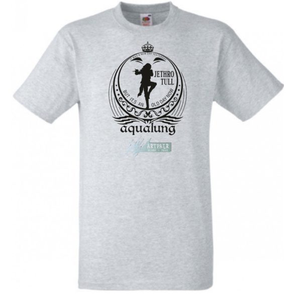 Retro Jethro Tull férfi rövid ujjú póló