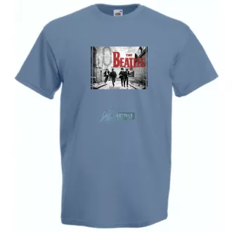 Retro Beatles férfi rövid ujjú póló