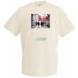Retro Beatles férfi rövid ujjú póló