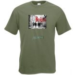 Retro Beatles férfi rövid ujjú póló