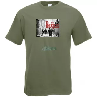 Retro Beatles férfi rövid ujjú póló