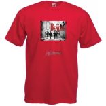 Retro Beatles férfi rövid ujjú póló