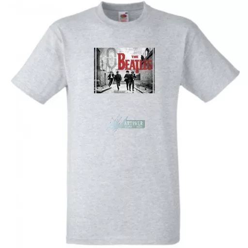 Retro Beatles férfi rövid ujjú póló