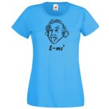 Einstein - Agymenők stílus női rövid ujjú póló
