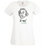 Einstein - Agymenők stílus női rövid ujjú póló