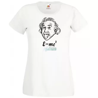 Einstein - Agymenők stílus női rövid ujjú póló