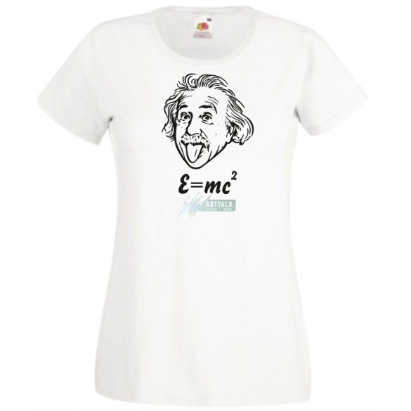 Einstein - Agymenők stílus női rövid ujjú póló