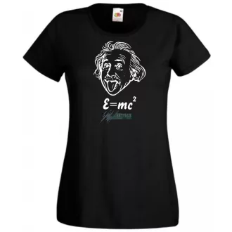 Einstein - Agymenők stílus női rövid ujjú póló
