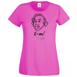 Einstein - Agymenők stílus női rövid ujjú póló