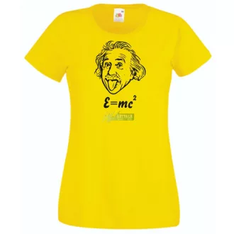 Einstein - Agymenők stílus női rövid ujjú póló