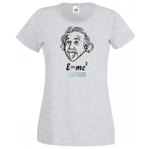 Einstein - Agymenők stílus női rövid ujjú póló