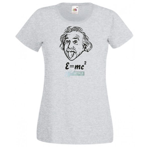 Einstein - Agymenők stílus női rövid ujjú póló