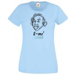 Einstein - Agymenők stílus női rövid ujjú póló