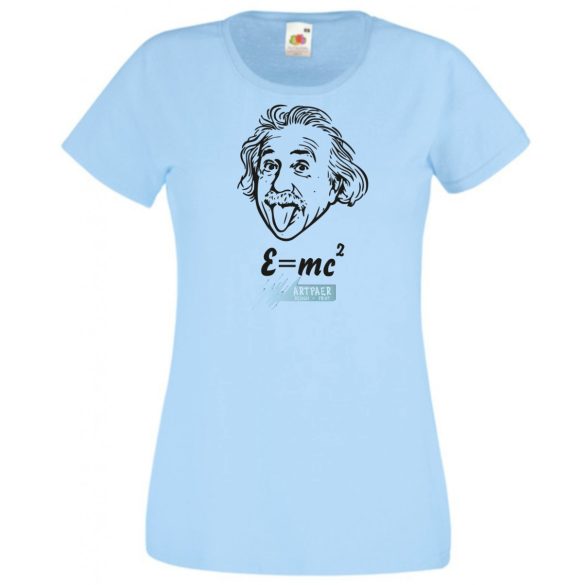 Einstein - Agymenők stílus női rövid ujjú póló