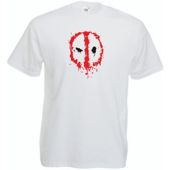 Hősök minima Deadpool stilus férfi rövid ujjú póló